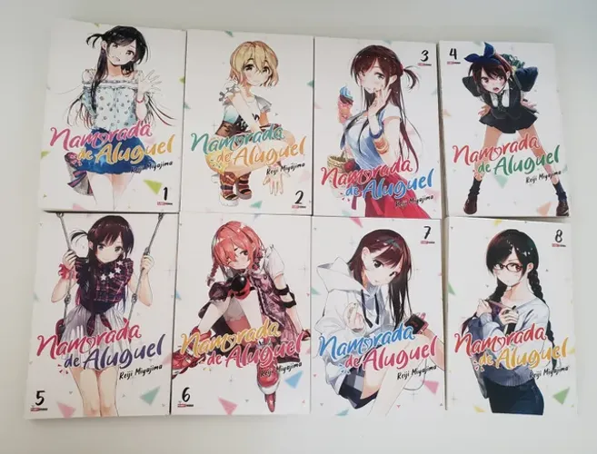 Mangá Namorada de Aluguel ,volumes :2,3,6,7