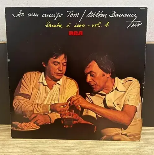 Lp Vinil: Milton Banana Trio Ao Meu Amigo Tom Vol4 Impecável
