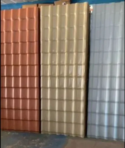 Telha pvc tipo plan 242x0.86 (vermelha, Marfim ou cinza)