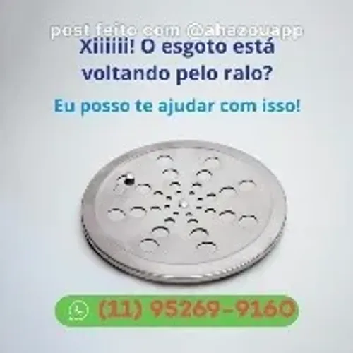 Desentupidora de Esgoto 24 horas Whats *