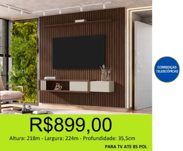 Painel ripado