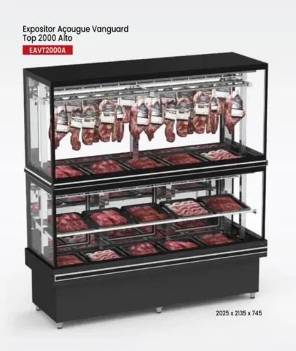 Expositor Açougue Vanguard Top 2000 Alto