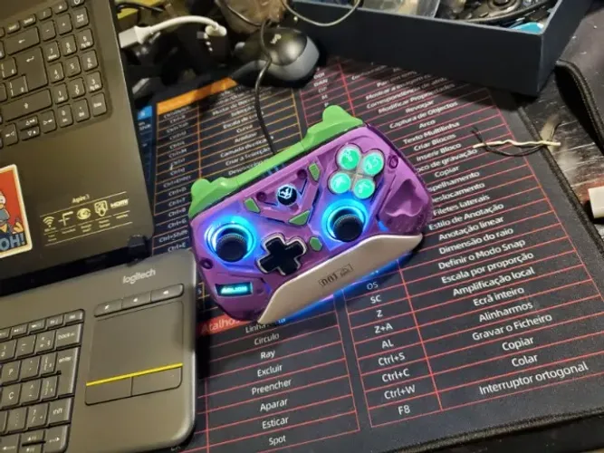Controle Videogame PC Notebook Steam Nintendo Xbox Aolion Neon Genesis Evangelion