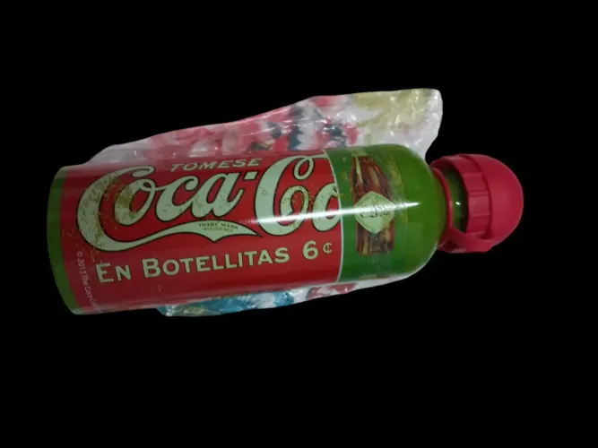 Garrafa de Água Coca-Cola alumínio Vintage