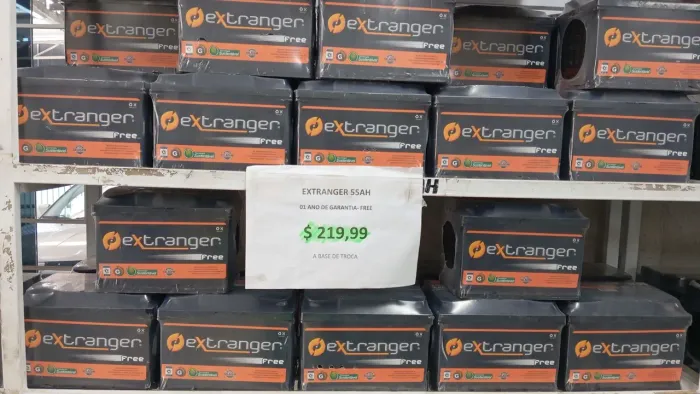 EXTRANGER 55AH COM GARANTIA NACIONAL.