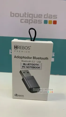 ADAPTADOR BLUETOOTH 5.3 USB PARA PC NOTEBOOK HREBOS AD-228