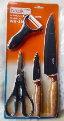 Kit de Facas Bazik Prime WU-33