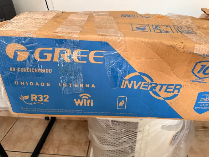 Central de ar GREE 12.000 btus inverter com nota