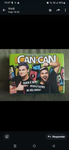 Jogo Can Can Irmãos Neto