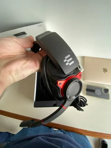 Headset gsp 600 Senheiser  ( PRECISA TROCAR ALMOFADA )
