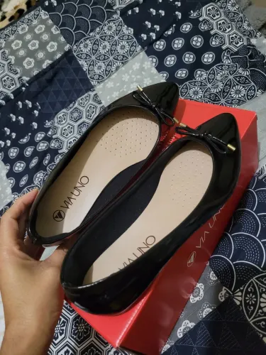 Sapatilha Via Uno Preta - Elegância e Conforto!
