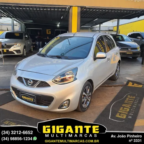 NISSAN MARCH 1.6 SL 16V FLEX 4P XTRONIC PRATA 2017