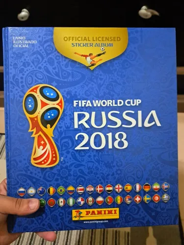 Álbum de Figurinhas Copa do Mundo FIFA Rússia 2018