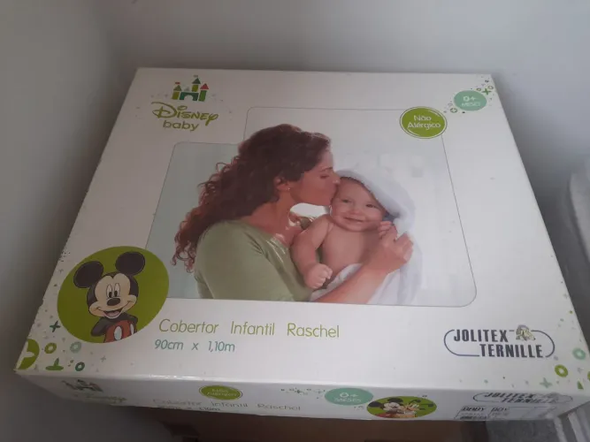 Cobertor infantil Raschel Disney baby