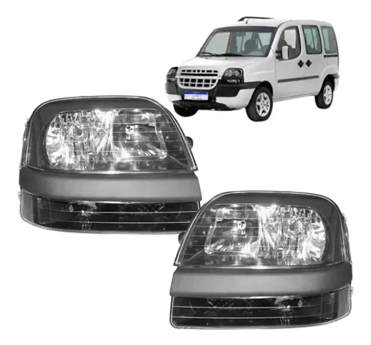 Farol Fiat Doblo 2002 2003 2004 2005 2006 2007 2008 2009