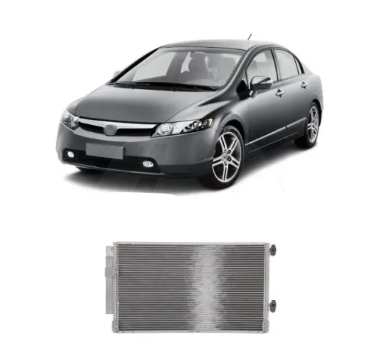 CONDENSADOR AR CONDICIONADO HONDA NEW CIVIC 2006/2011 FLEX AUTOMATICO/MANUAL 1.8