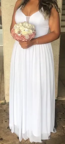 Vestido noiva civil