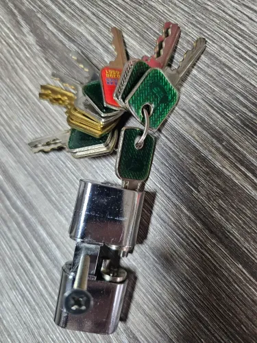 Cilindro stam 60 mm com 10 cópias de chaves