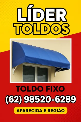Toldos Fixa - LIDER Toldos - Aparecida e Região