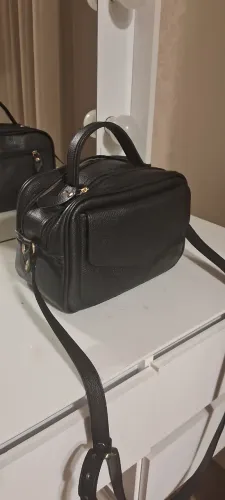 Bolsa de couro natural
