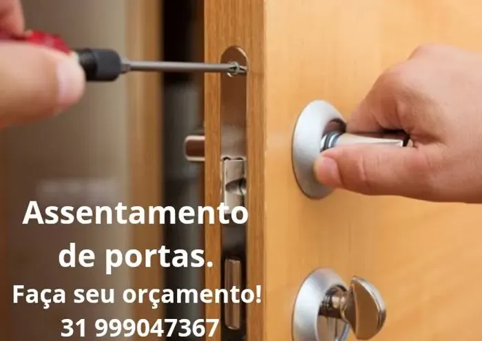 Assentamento de portas 