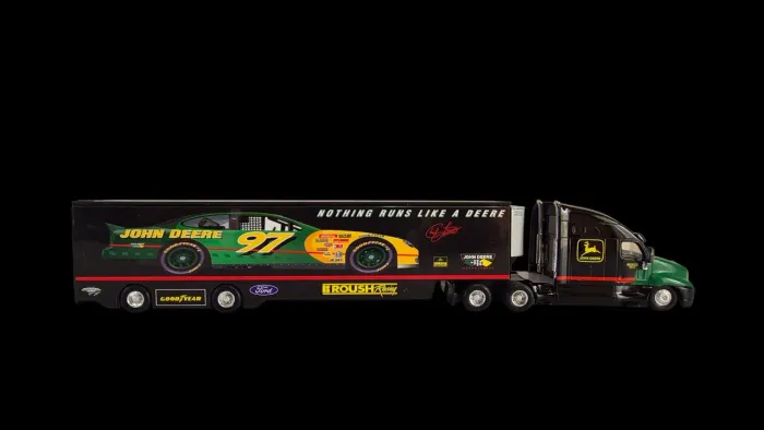 Hot Wheels Team Transport John Deere #97 - Roush Racing