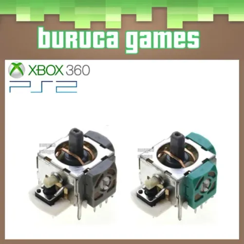 Botão analógico 3D para controles de Xbox 360, PS2 e algumas versões de PS3
