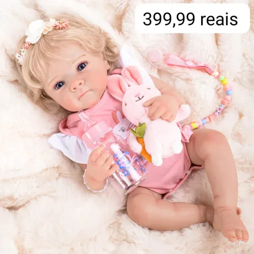 Bebê reborn em silicone realista