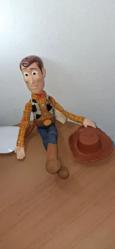 Boneco Woody Original Interativo de colecionador c/ frases português  