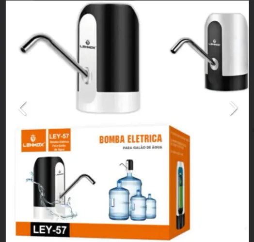 Bomba Elétrica para Galão de Água - LEHMOX LEY-57