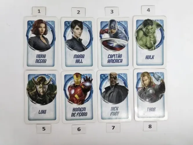 Kit Cards MarveL 2012: The Avengers
