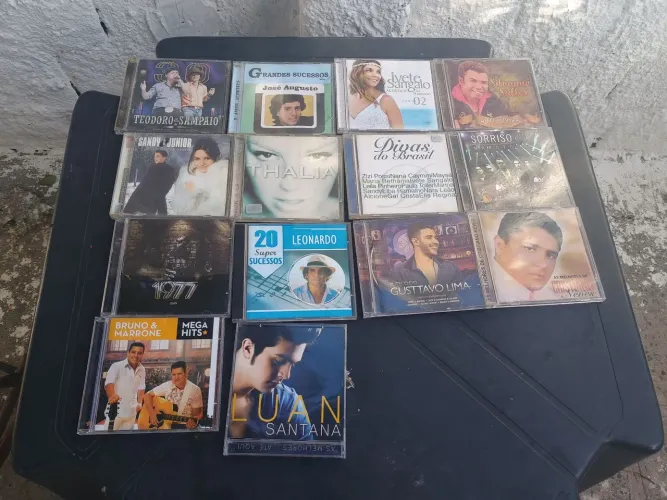 Cd's, todos originais e Dvd's R$20.