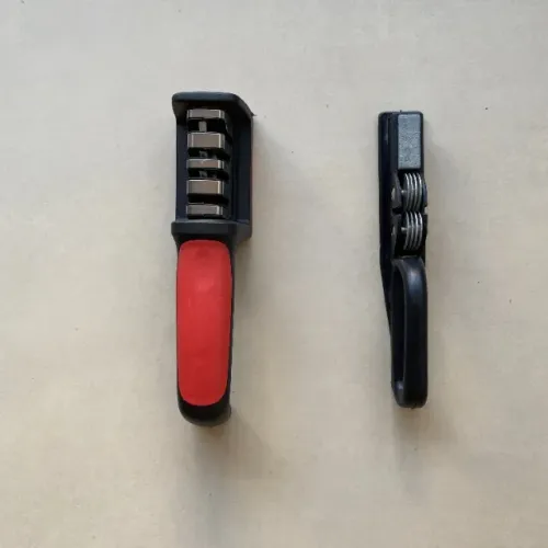 Ref.405 Dois amolador de faca para cozinha alimentos culinária gastronomia