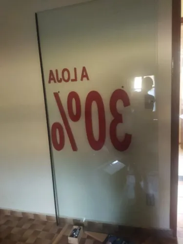 Porta de Vidro Temperado para Loja