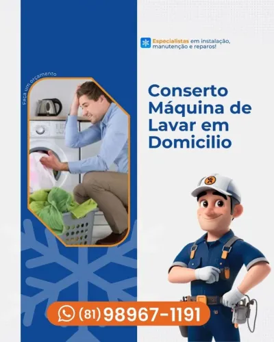 Conserto Máquina de Lavar em Domicilio 