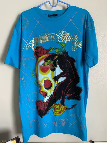 Camisa Ed Hardy x Christian Audigier Original Vintage GG (Veste G)