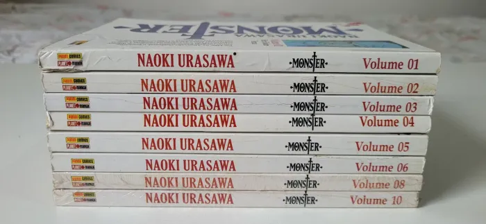 Monster volumes 1 a 6 + 8 (não inclui volume 10)