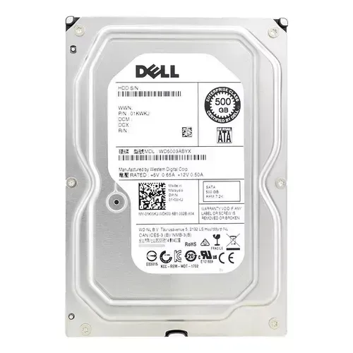 HD Western Digital DELL SATA 500Gb 7.2K 3.5