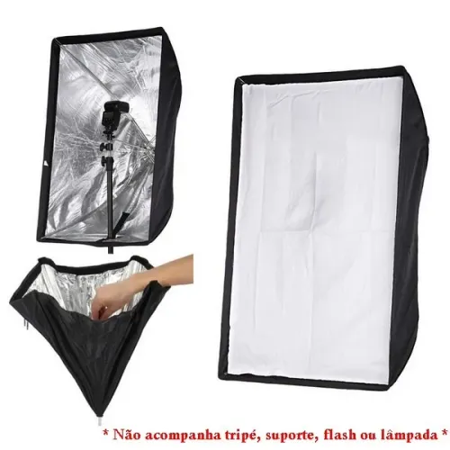 Softbox Universal para Estúdio Fotográfico com dimensão 60x90 Greika Mod PK-UF86090 - 
