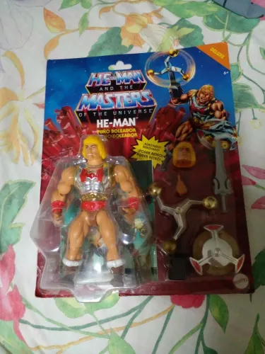 He-Man Punho Boleador Masters of the Universe Origins Mattel 