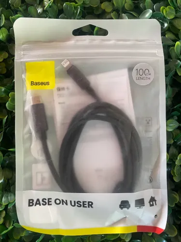 Cabo turbo baseus iPhone e Android
