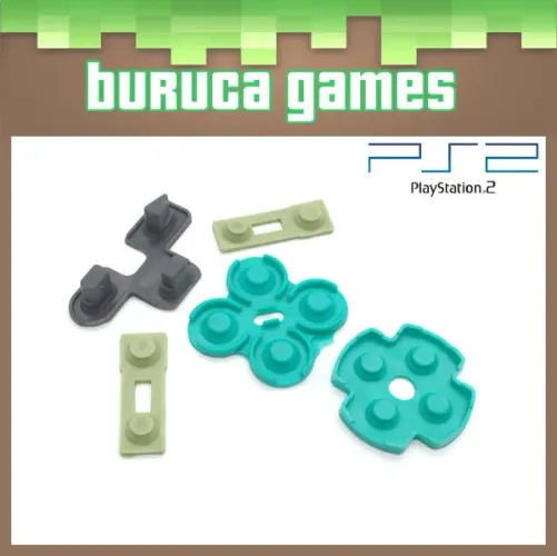 Kit de borrachas condutivas para reparo do controle de PS2