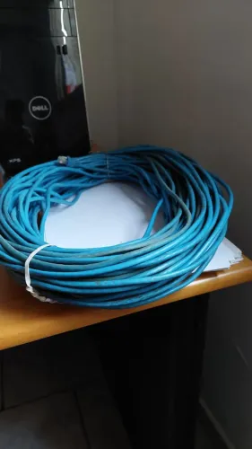 Cabo de Rede Rj45 50 Metros RJ45 Montado Internet Lan