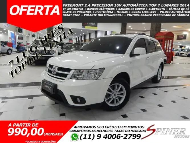 Fiat Freemont 2.4 Precision 16v 4p Automática Top de Linha 7 Lugares Baixa KM