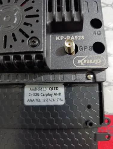 Central Multimídia Android 13 QLED KP, 13 polegadas-RA928