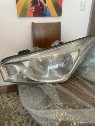 PAR DE FAROL HB20 ORIGINAL (2012 a 2019) - CROMADO