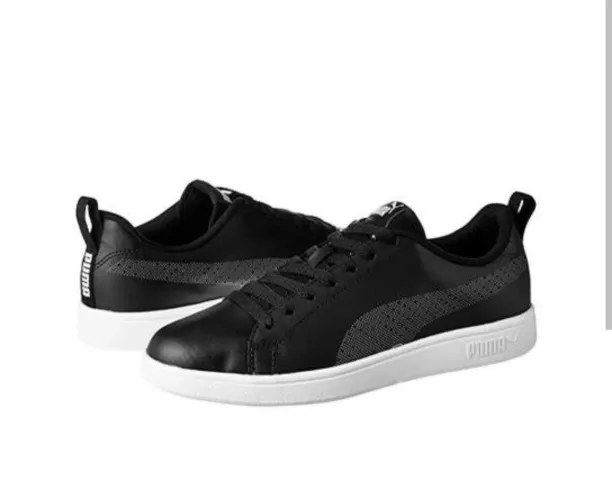 Tênis Puma Smash Ace V2 nº 42 Masculino Preto/Branco