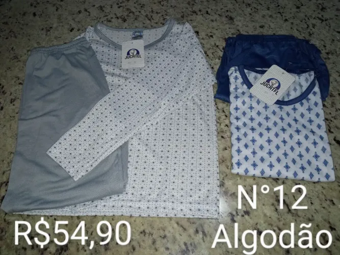 Pijamas de algodão infantil Meninos