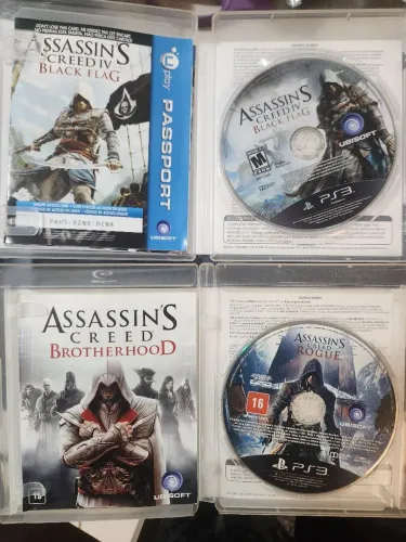 2 jogos Lendários Assassins Creed (Black Flag) (Rogue)