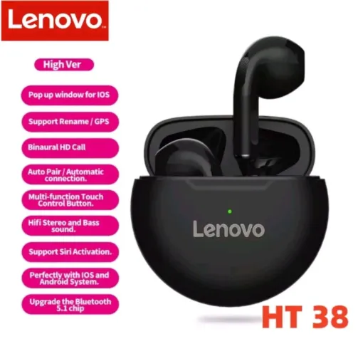 Fone De Ouvido Bluetooth Lenovo HT38